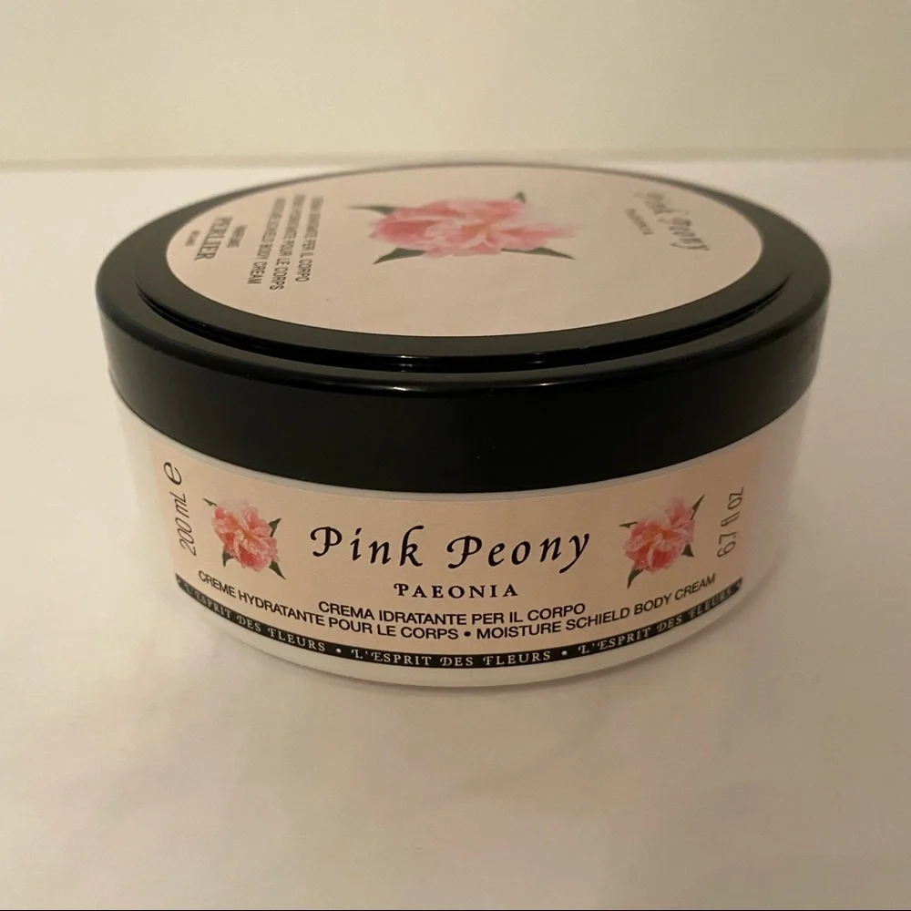 NEW PERLIER PINK PEONY MOISTURE SCHIELD BODY CREAM SEALED NWT 6.7 fl oz BEAUTY